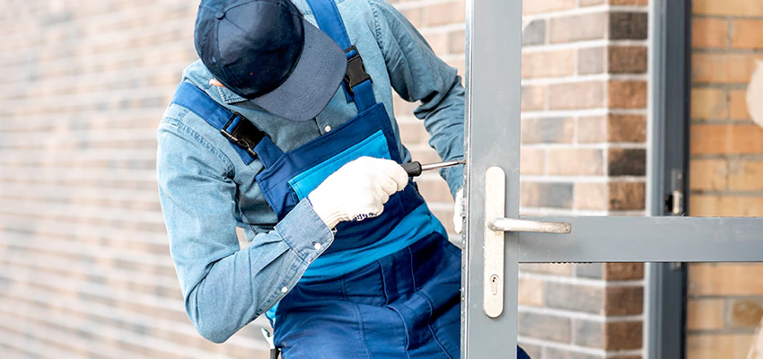 Pivot Storefront Door Locks Installation in Barstow, California