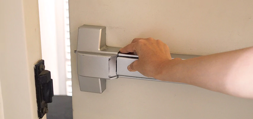 Roller Gate Panic Bar Installation in Barstow, California